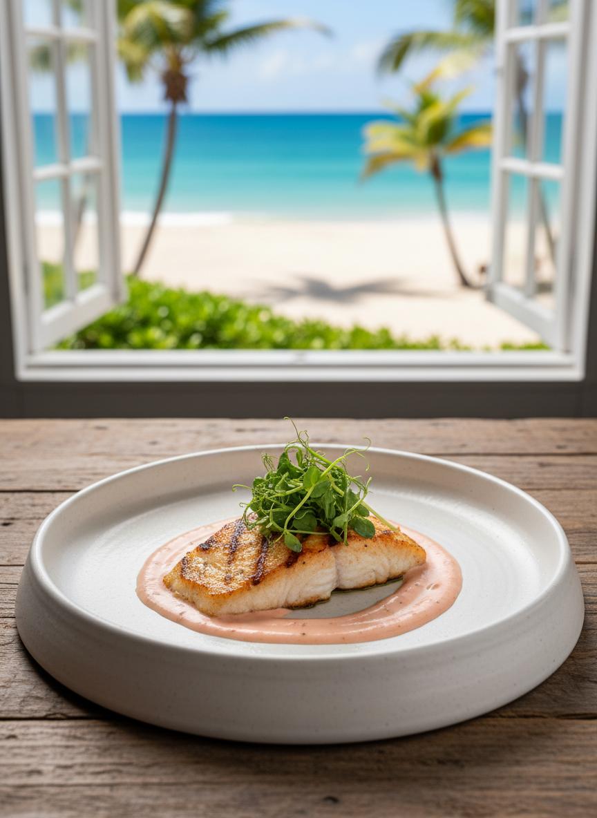 Peixe Grelhado na Brasa